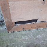 Black Louis Philippe mirror 130 cm × 93 cm