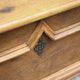 Old wooden chest, small storage chest, side table, wooden storage, trunk, wooden furniture
