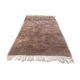 Vintage turkish camel hair rug 200x133 cm turkish carpet beige, medium