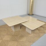 Table travertine 80s