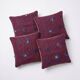 Set of 4 vintage kilim cushion covers 48x51 cm