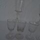 6 two verres all different bistrot alcool early 20th pv