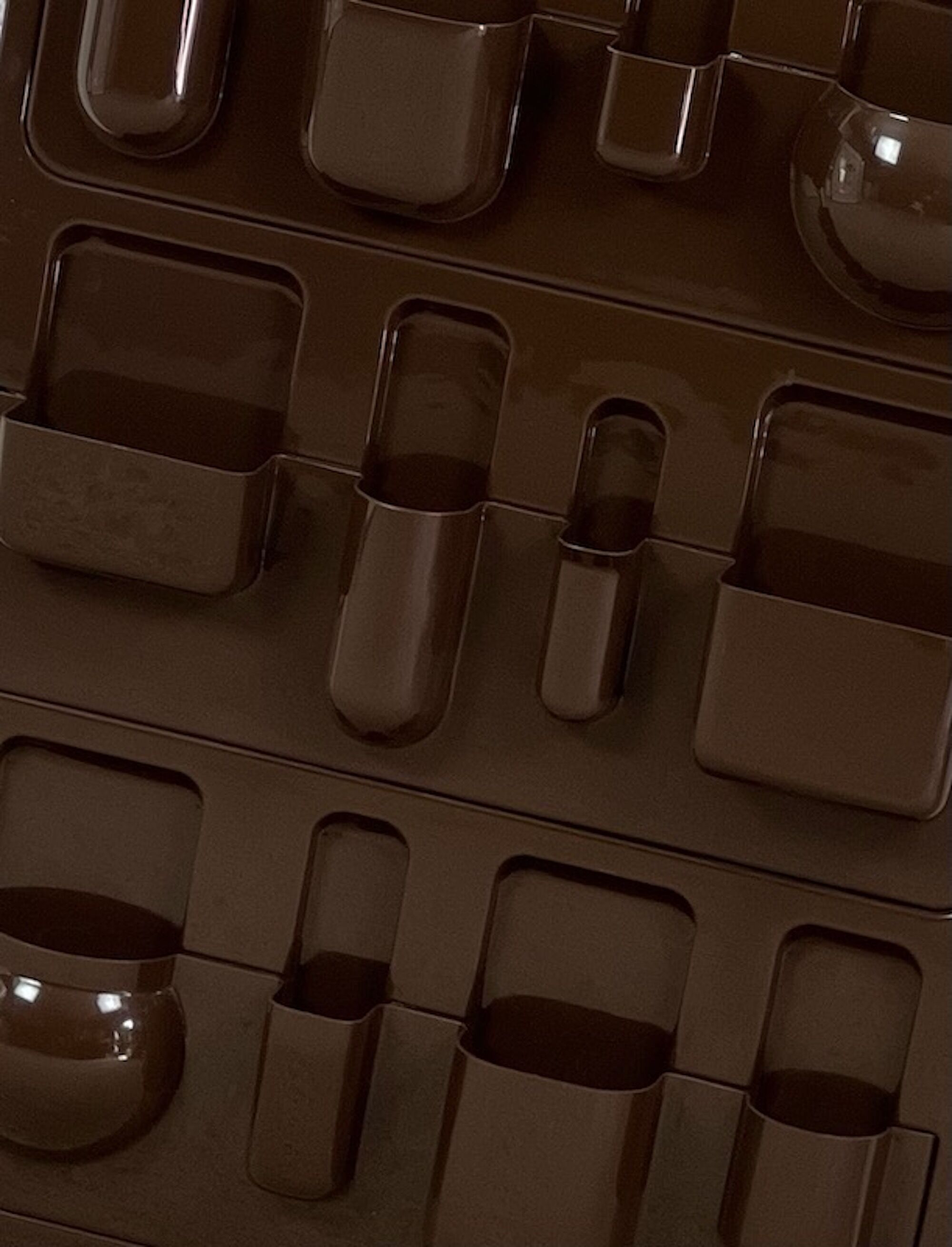 Étagère space age, années 70