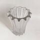 Art Deco vase Pierre D'Avesn molded glass Height 17 cm