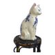 Hand-painted ceramic cat