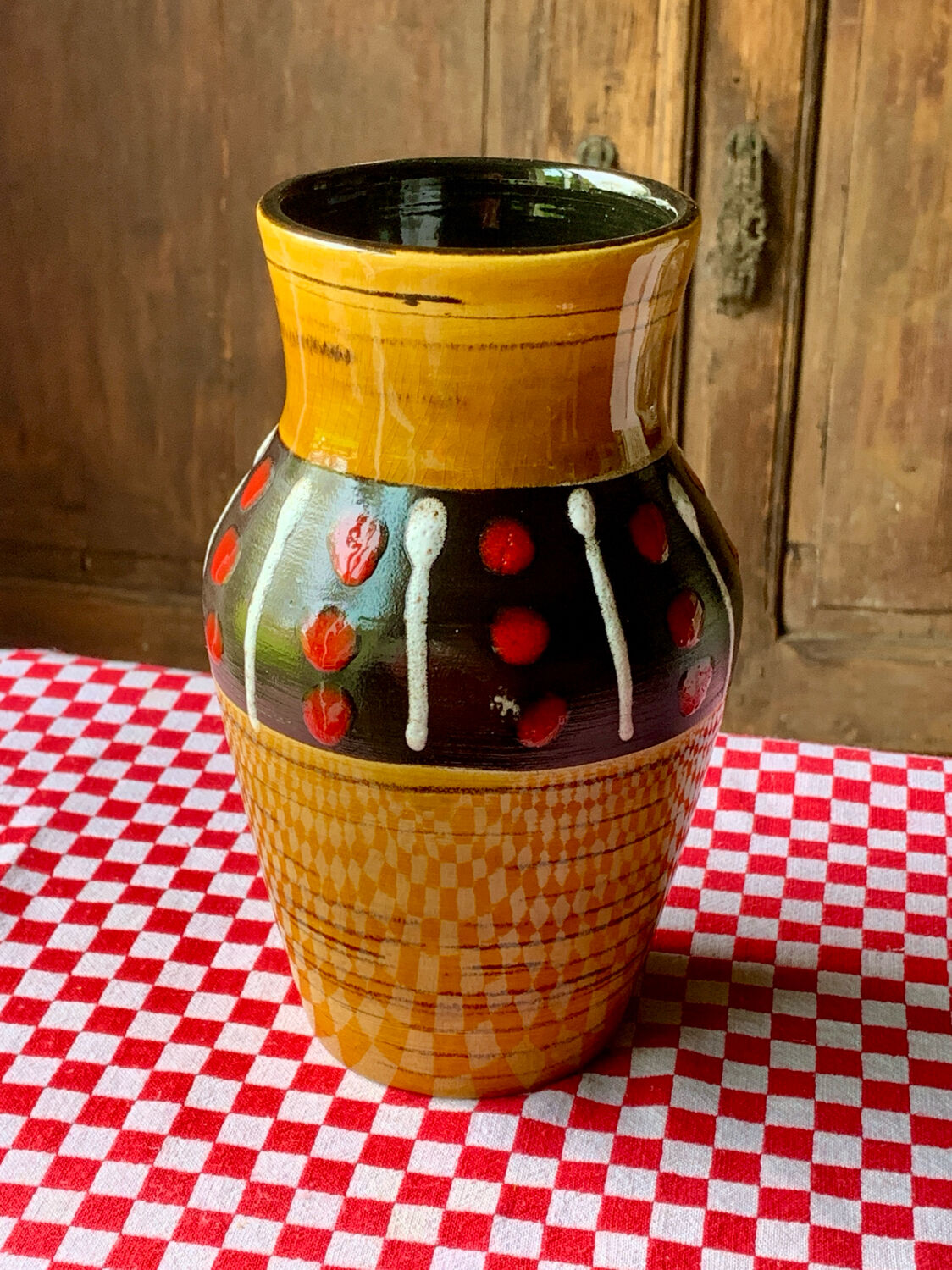 Ceramic vase West Germany Scheurich 1970