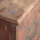 Antique trunk with floral motifs (c.1920) #24