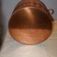 Copper umbrella door with 2 handles, height 22cm