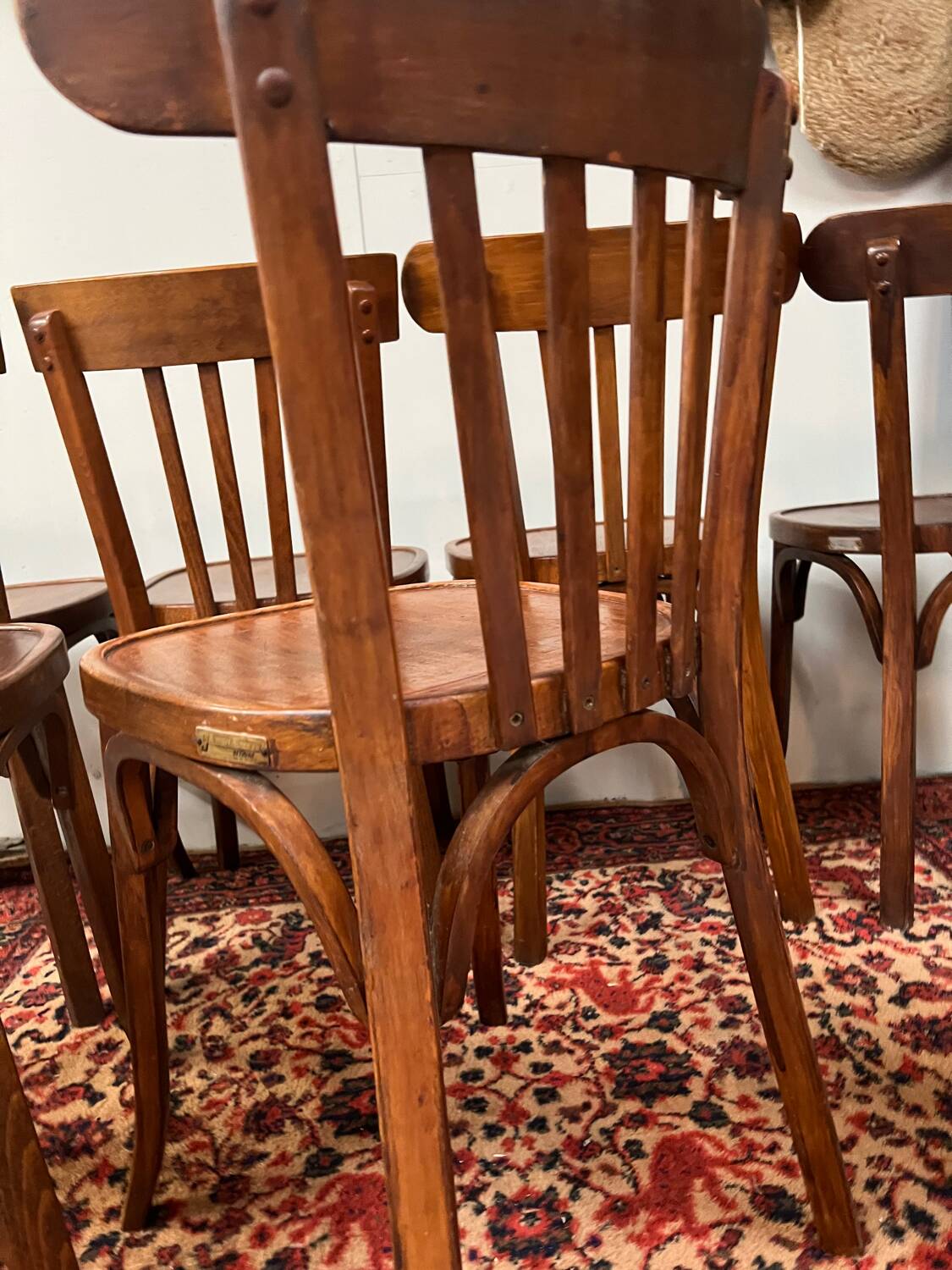 Anciennes chaises bistrot Baumann