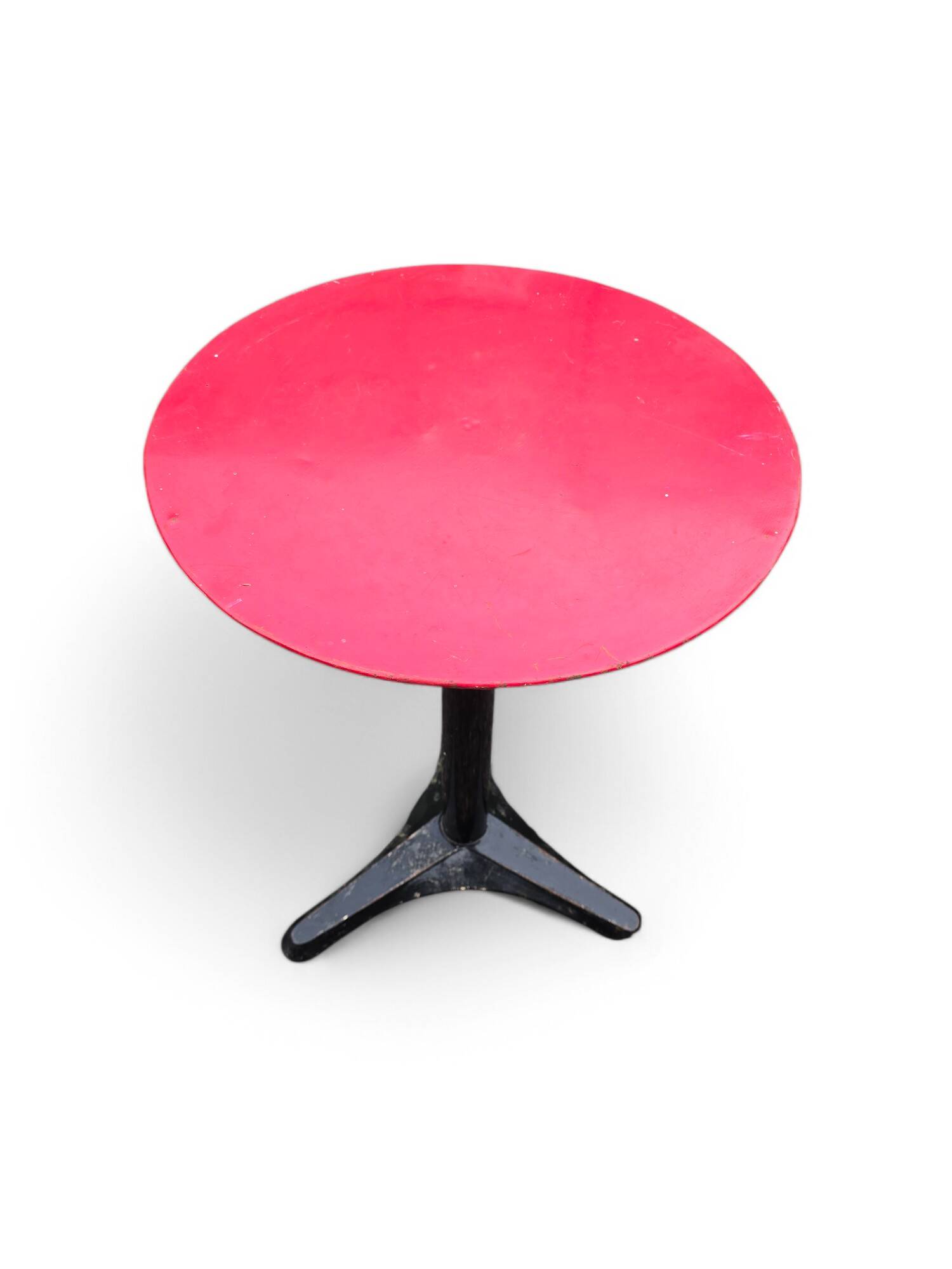 Vintage round bistro table