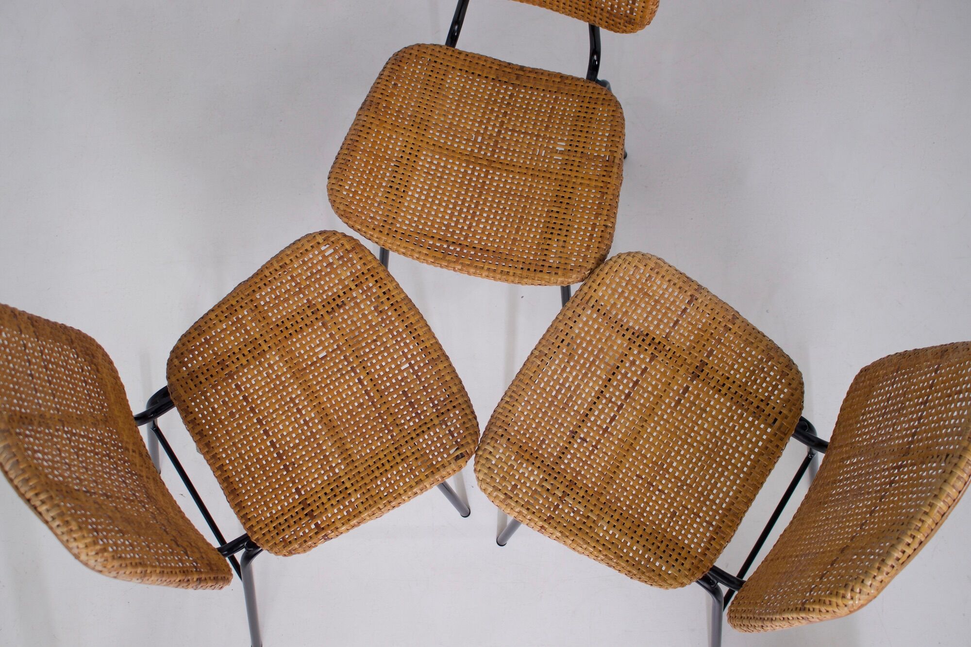 Rattan/bamboo splice chairs