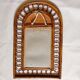 Miroir bambou vintage 35x55cm