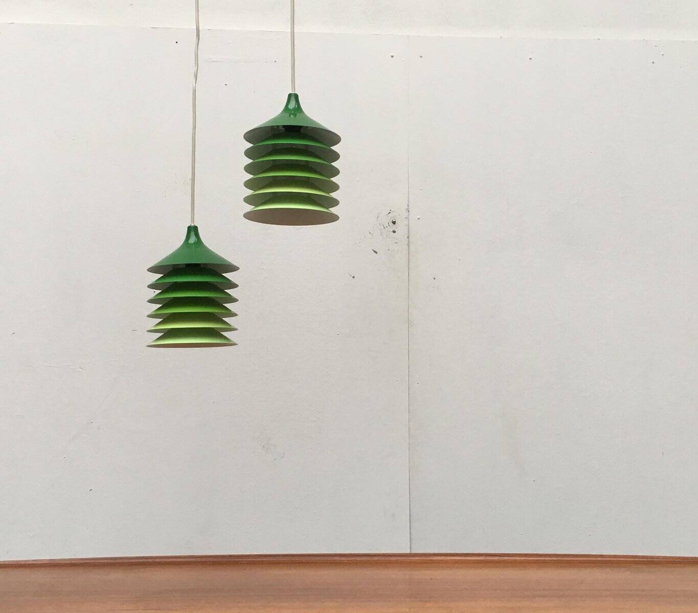 Vintage Duett pendant lights by Bent Gantzel Boysen for IKEA, set of 2