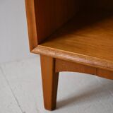 Vintage 1950s bookcase with adjustable shelves
