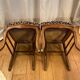 Chaises Louis Philippe en noyer époque XIXe, tapissées à neuf