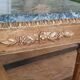 Table basse bois et marbré