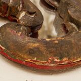 Baroque Mirror in Carved Wood