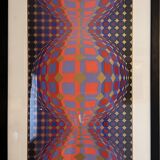 Lithograph Victor Vasarely 1906/1997