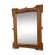 Miroir bois et stuc doré 19 ème