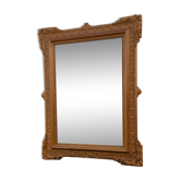 Mirror wood and stuk gilded 19th
