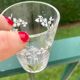 Verres porte bonheur muguet  vintage