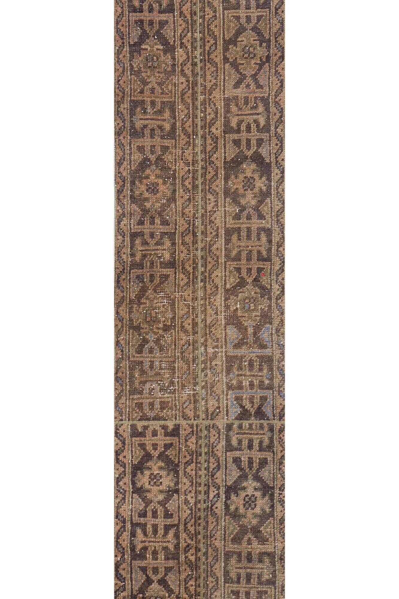 Tapis de couloir turc vintage 53x560 cm
