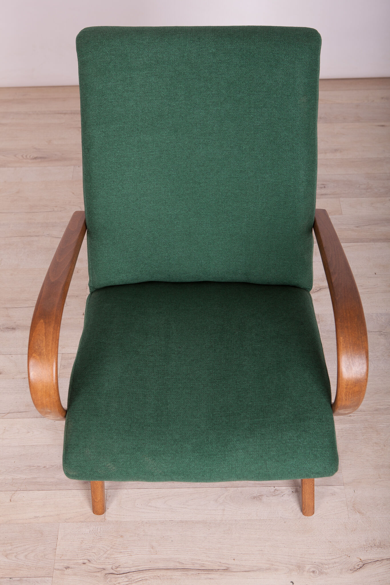 Pair of Model 53 armchairs by Jaroslav Smidek for TON, 1960s