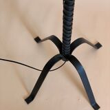 Wrought iron floor lamp