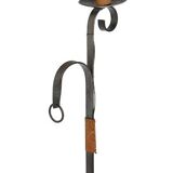 Wrought iron lamp post