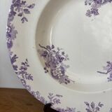 Sublime hollow plate Terre de Fer Longwy Hanoi