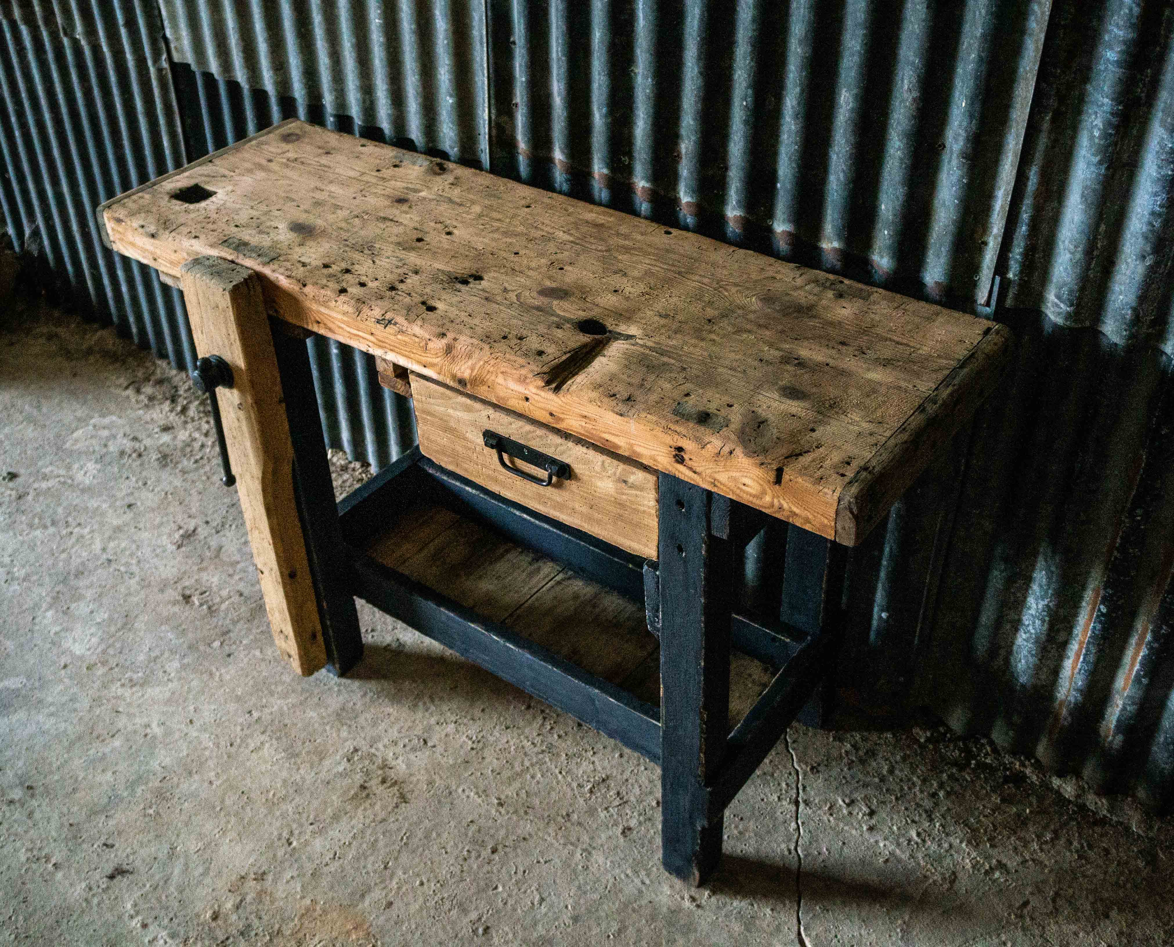 Établi restauré