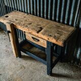 Old restored workbench