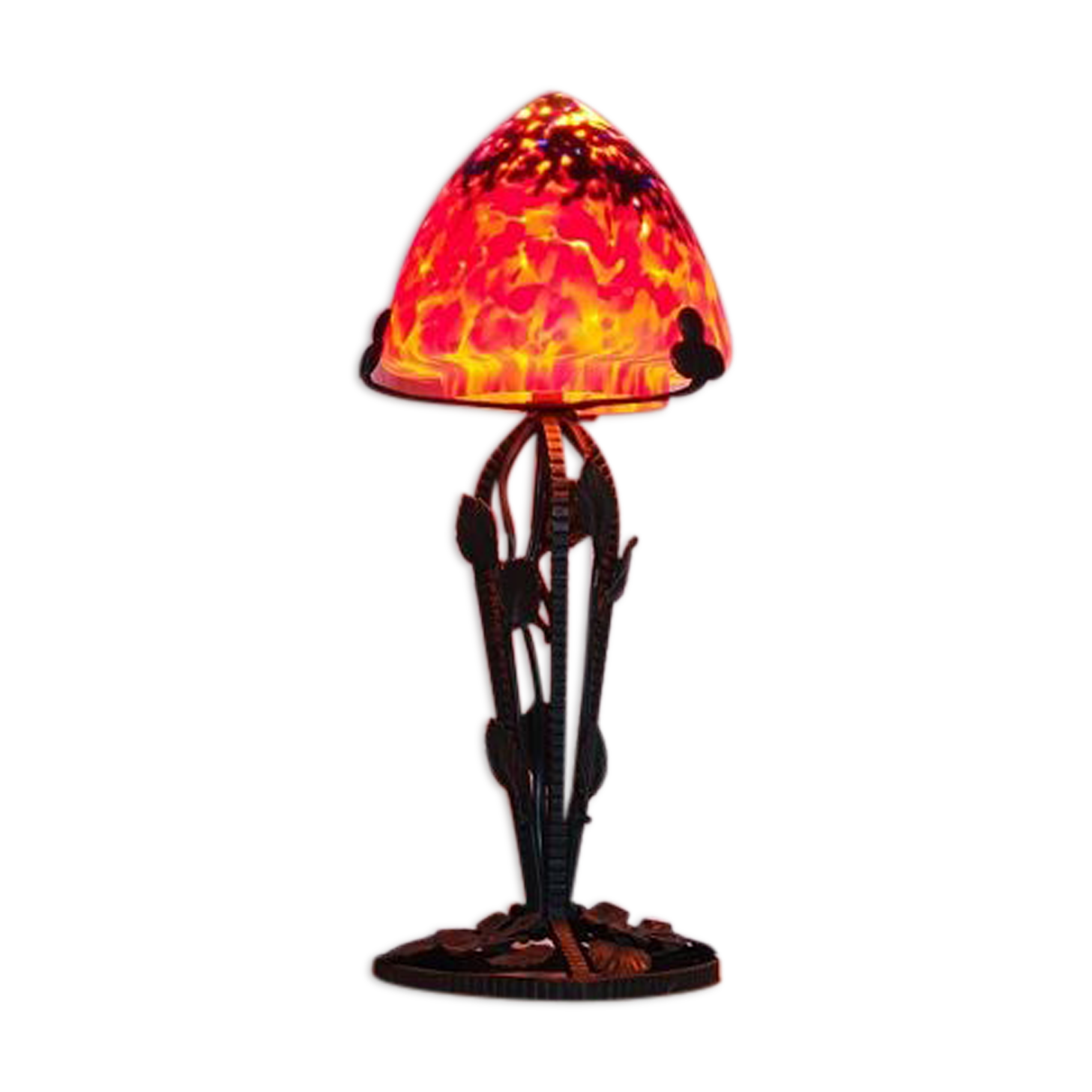 Dome lamp glass paste