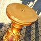 Decorative plaster column - gold lamp base - Creation JP France
