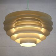 XL Verona Pendant Lamp by Svend Middelboe for Nordisk Solar - 1980s Scandinavian