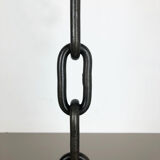 Extra Large Modernist Vintage Sculptural Brutalist Metal Candleholder, Austria