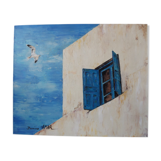 Huile sur toile
