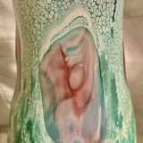 lamp or vase - glass paste - signed Gambier - dated or No. 99 - size XXL