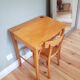 Ensemble bureau et chaise baumann