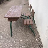 Double schoolboy's desk