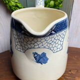 Antique Maestricht stamped earthenware pitcher