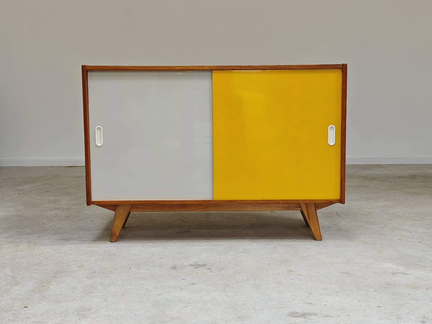 Yellow U 452 Commode Sideboard by Jiri Jiroutek for Interier Praha 1960