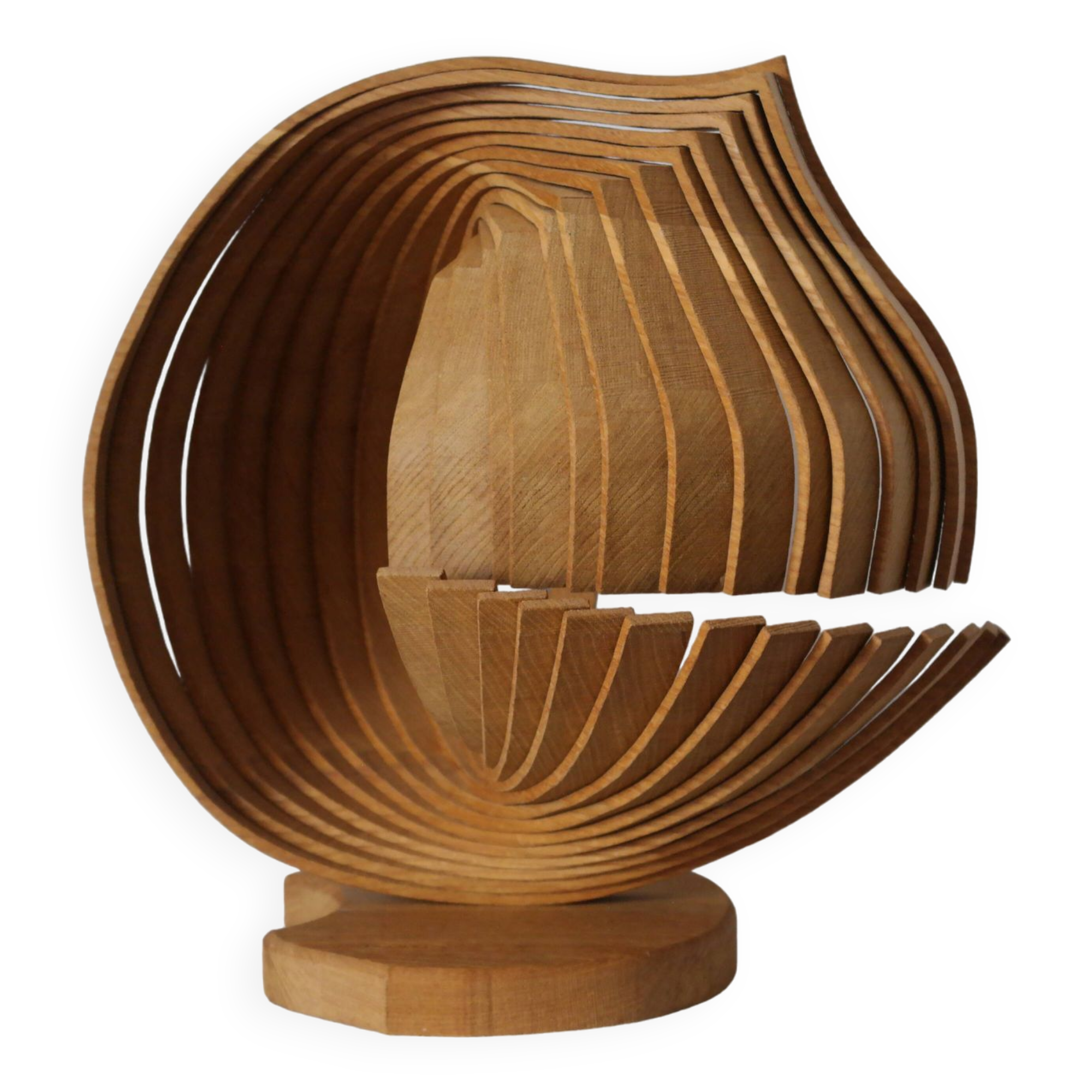 Enaol wooden design kinetic lamp