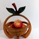 Equinoccio fruit basket in foldable wood from the 70s