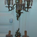 Pair of 3-light wall lamps