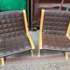 AX chairs attributed to Peter Hvidt & Orla Mölgaard, attributed to Fritz Hasen, 1978, set of 2