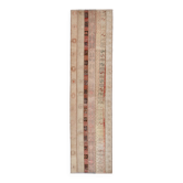 Tapis de couloir vintage en coton et laine de couleur pastel