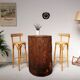 Pair of high chairs bistro stools