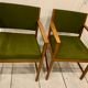 Pair of Scandinavian armchairs in teak 60s