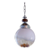 Murano glass hanging lamp by Mazzega, 1970s